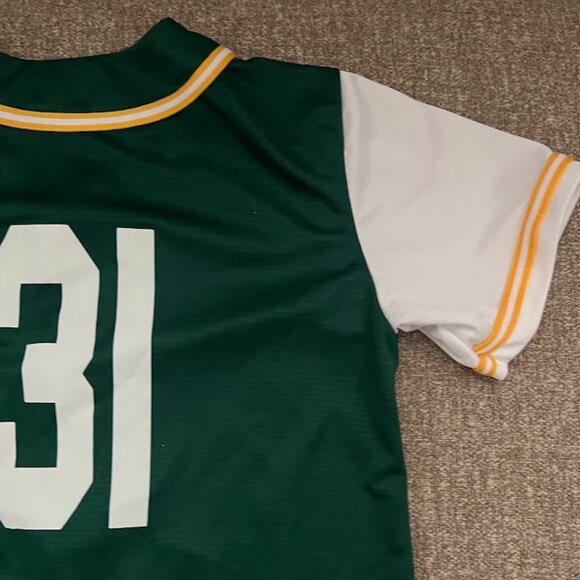 Cotopaxi Oakland A's Athletics #31 Sean Newcomb Jersey Size Youth Large - Picture 8 of 9